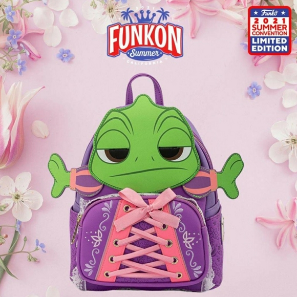 Loungefly Handbags - Tangled Pascal Loungefly Funkon 2021 Exclusive